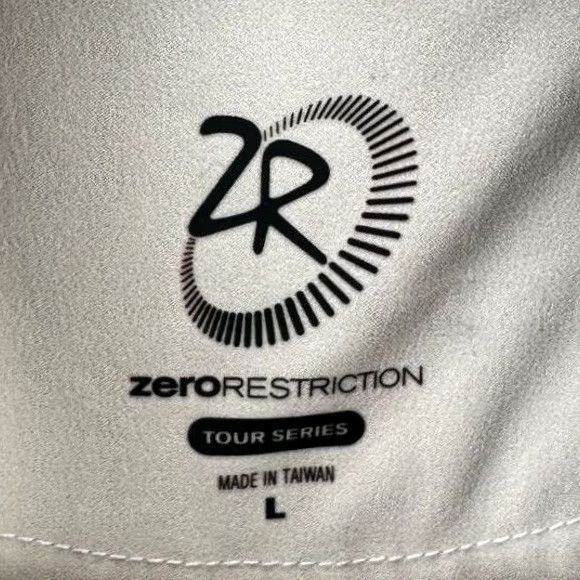 Vintage Zero Restriction Golf Jacket Mens Large Tan Quarter Zip Short Sleeve Windbreaker Pullover Breathable Lightweight Tour Series Size US L / EU 52-54 / 3 - 4 Thumbnail