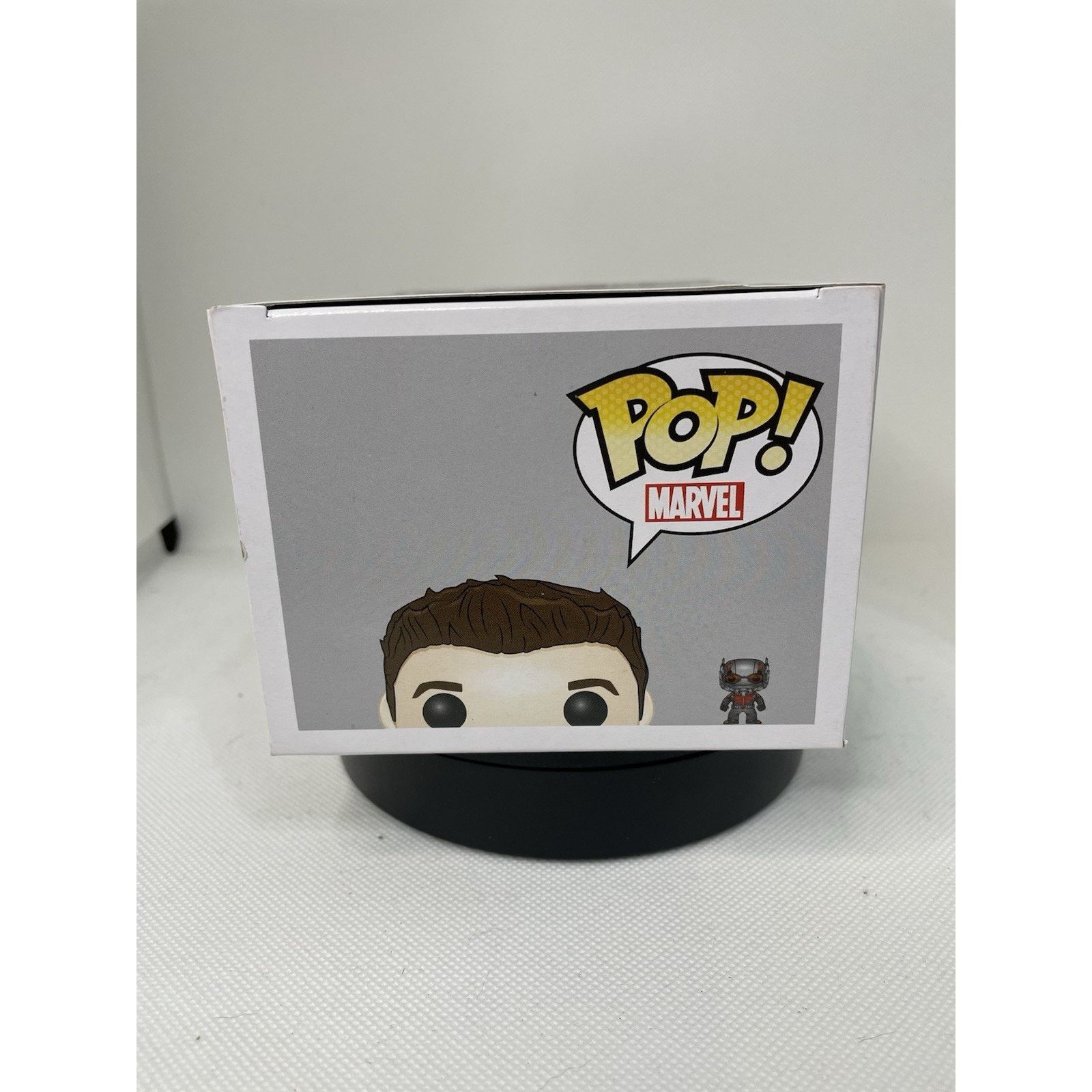 Marvel Comics Funko Pop! Ant-Man (Unmasked) #85 - With Small Ant-Man Size ONE SIZE - 12 Thumbnail