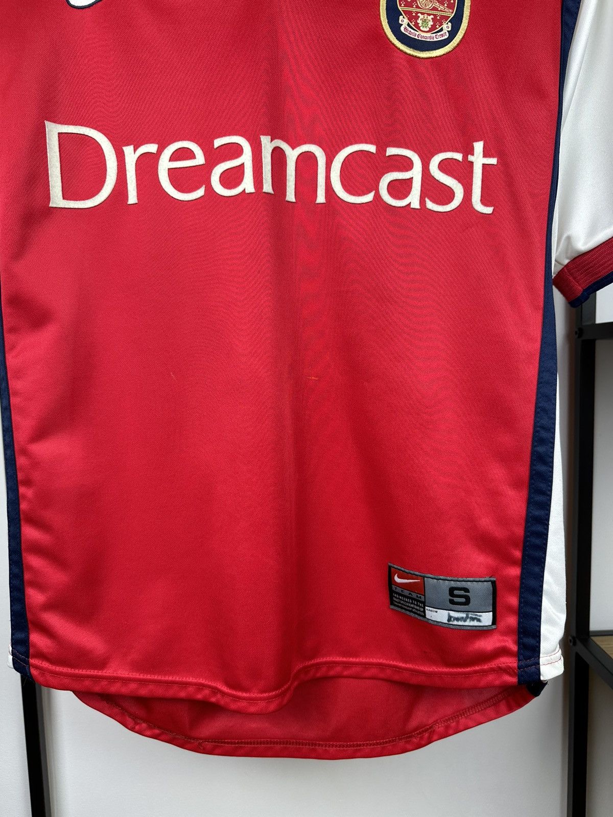 Nike × Vintage Vintage Arsenal #10 Bergkamp Nike 1999-2000 home jersey Men Size US S / EU 44-46 / 1 - 20 Thumbnail