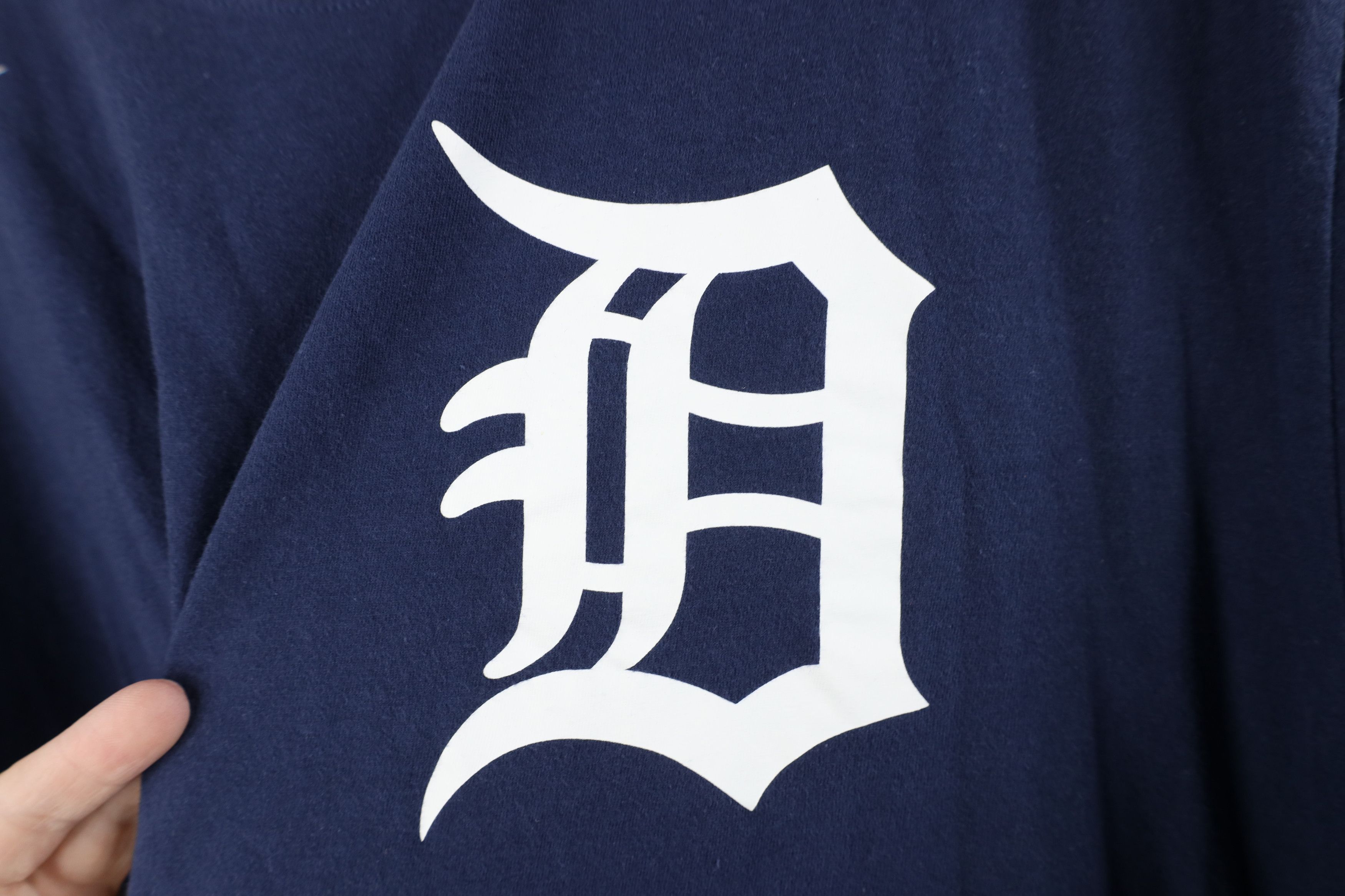 Nike Nike English D Detroit Tigers Baseball Short Sleeve T-Shirt Size US XL / EU 56 / 4 - 4 Thumbnail