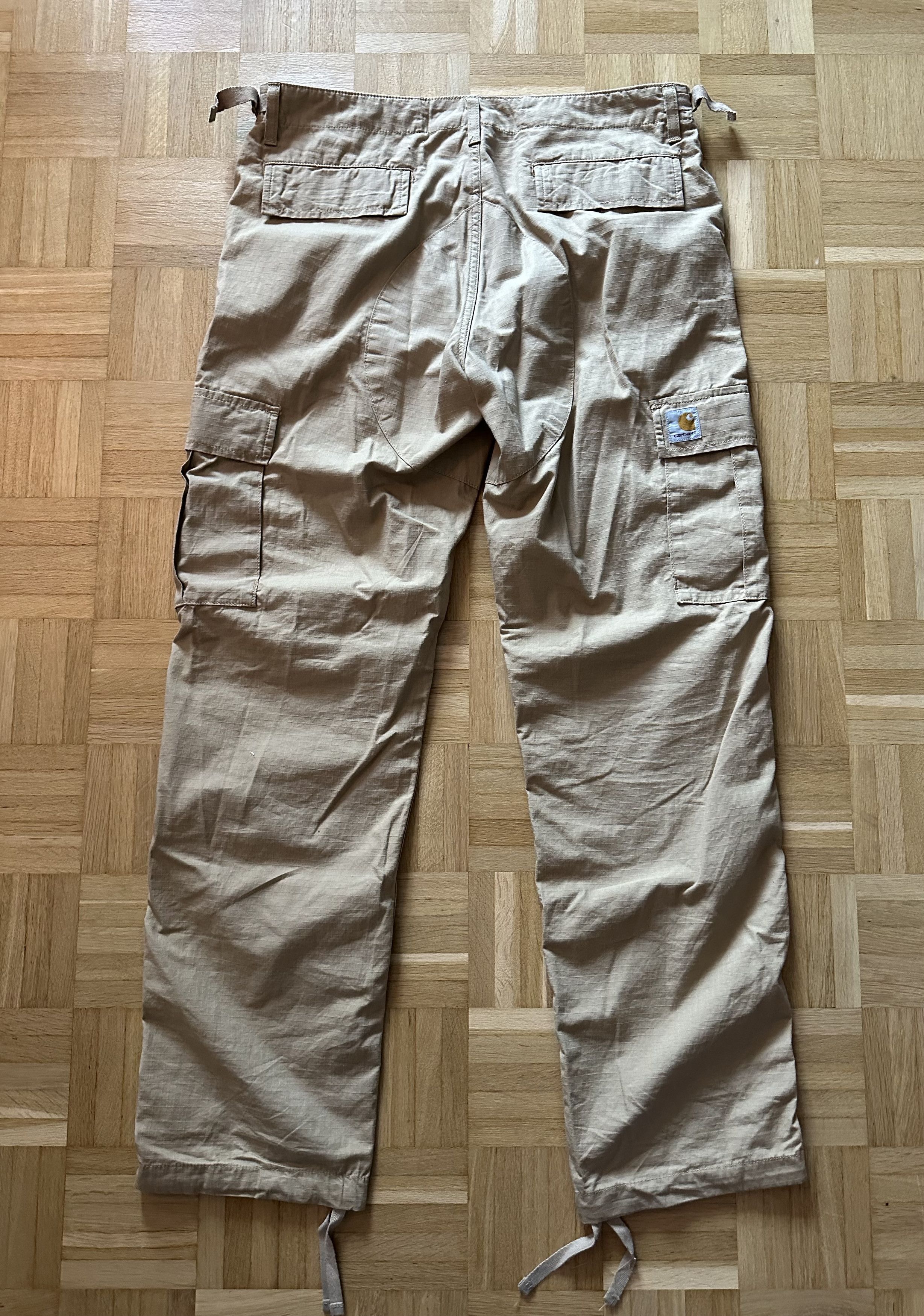 Carhartt Wip Carharrt WIP beige cargo pants Size US 34 / EU 50 - 3 Thumbnail