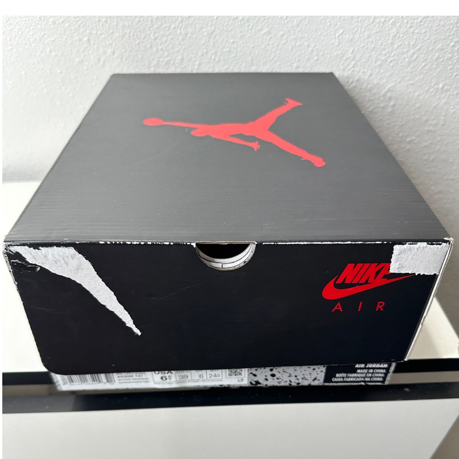 Nike Nike Air Jordan 5 Retro (GS)White Dark Concord Black Sneaker Size US 6.5 / EU 39-40 - 19 Thumbnail