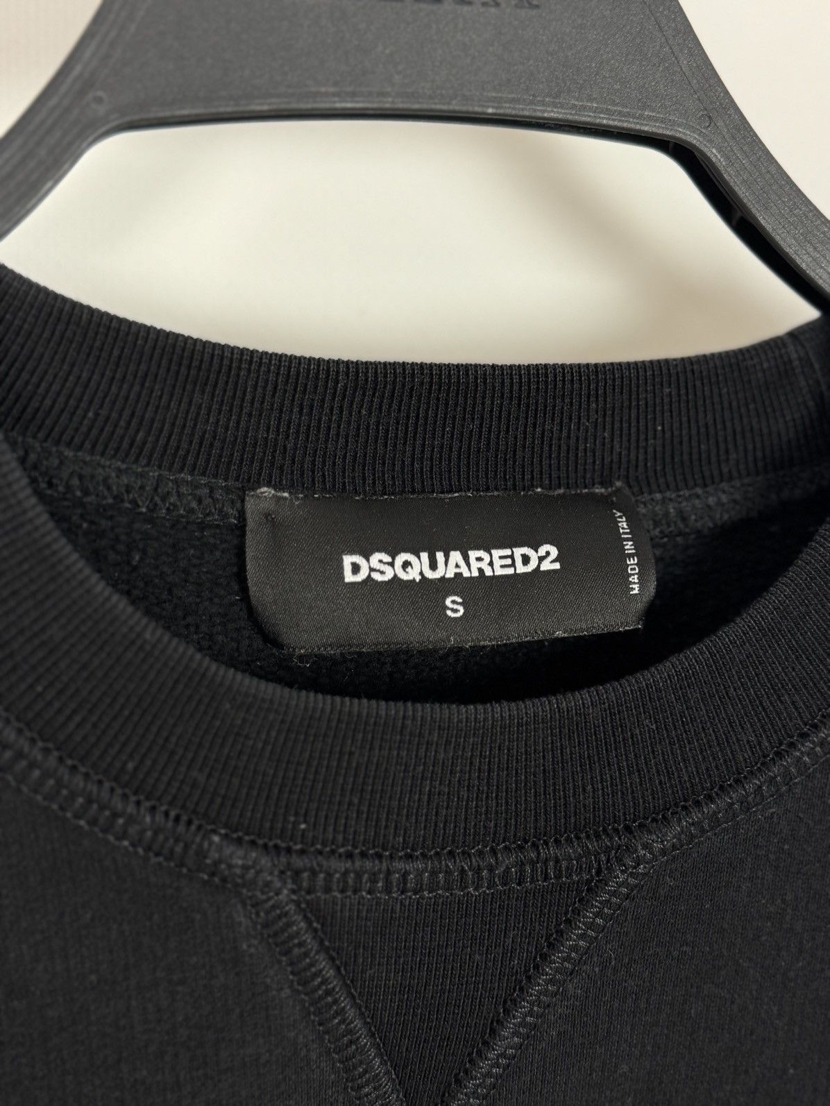 Dsquared2 Dsquared2 ICON Black Sweatshirt Made in Italy Size US S / EU 44-46 / 1 - 5 Thumbnail