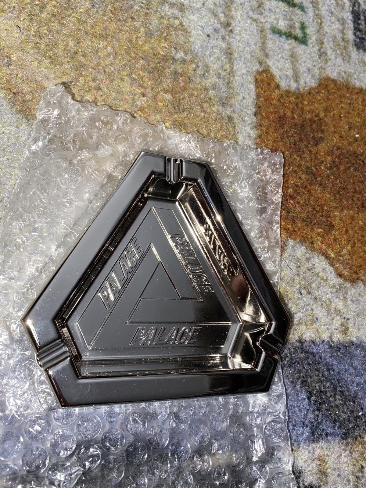 Palace Palace Tri-Ferg Ashtray Silver Size ONE SIZE - 2 Thumbnail