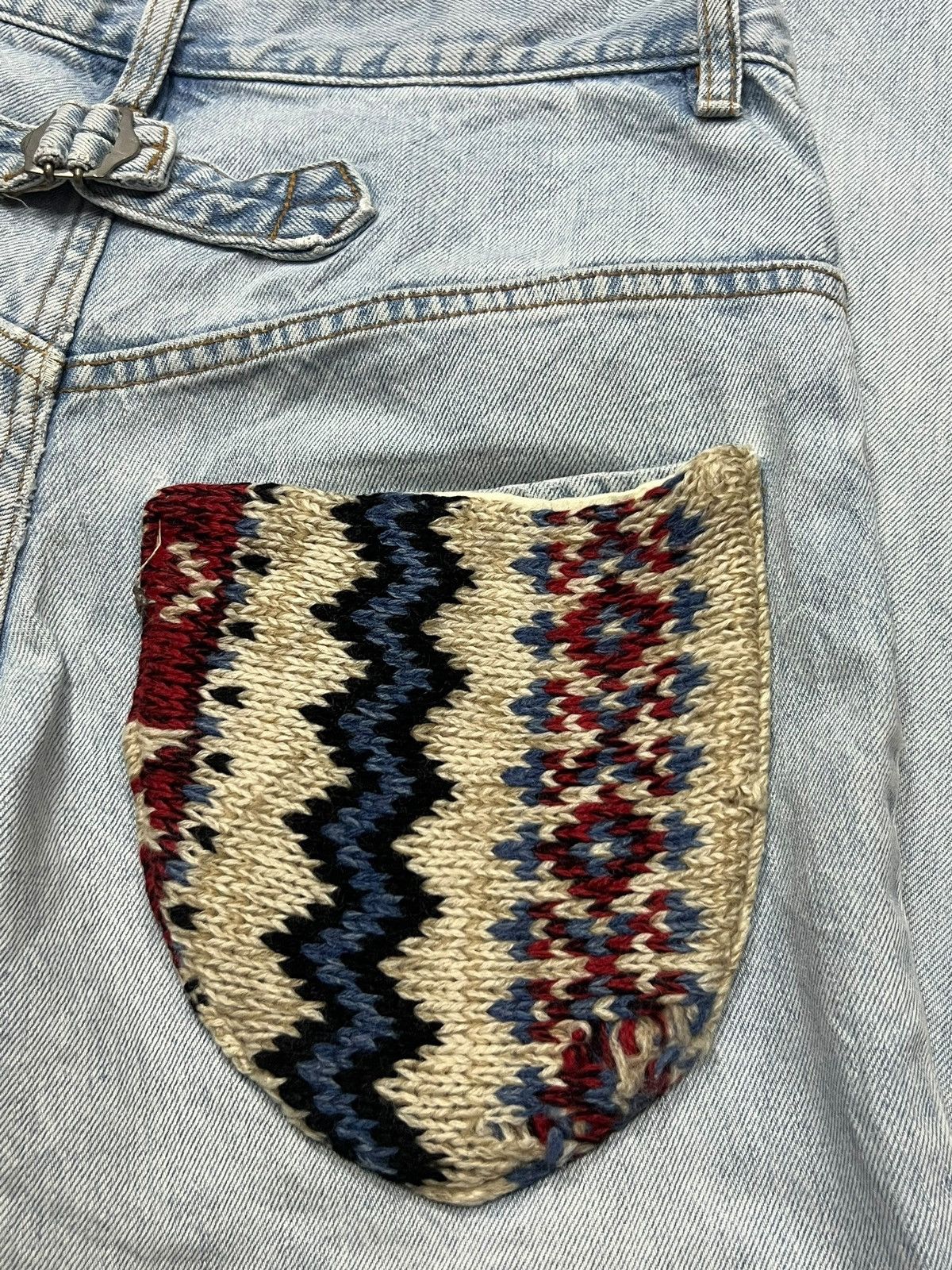 Issey Miyake Sunaokuwahara By Isey Miyaki Japan Buckle Back - Distressed Size US 30 / EU 46 - 11 Thumbnail