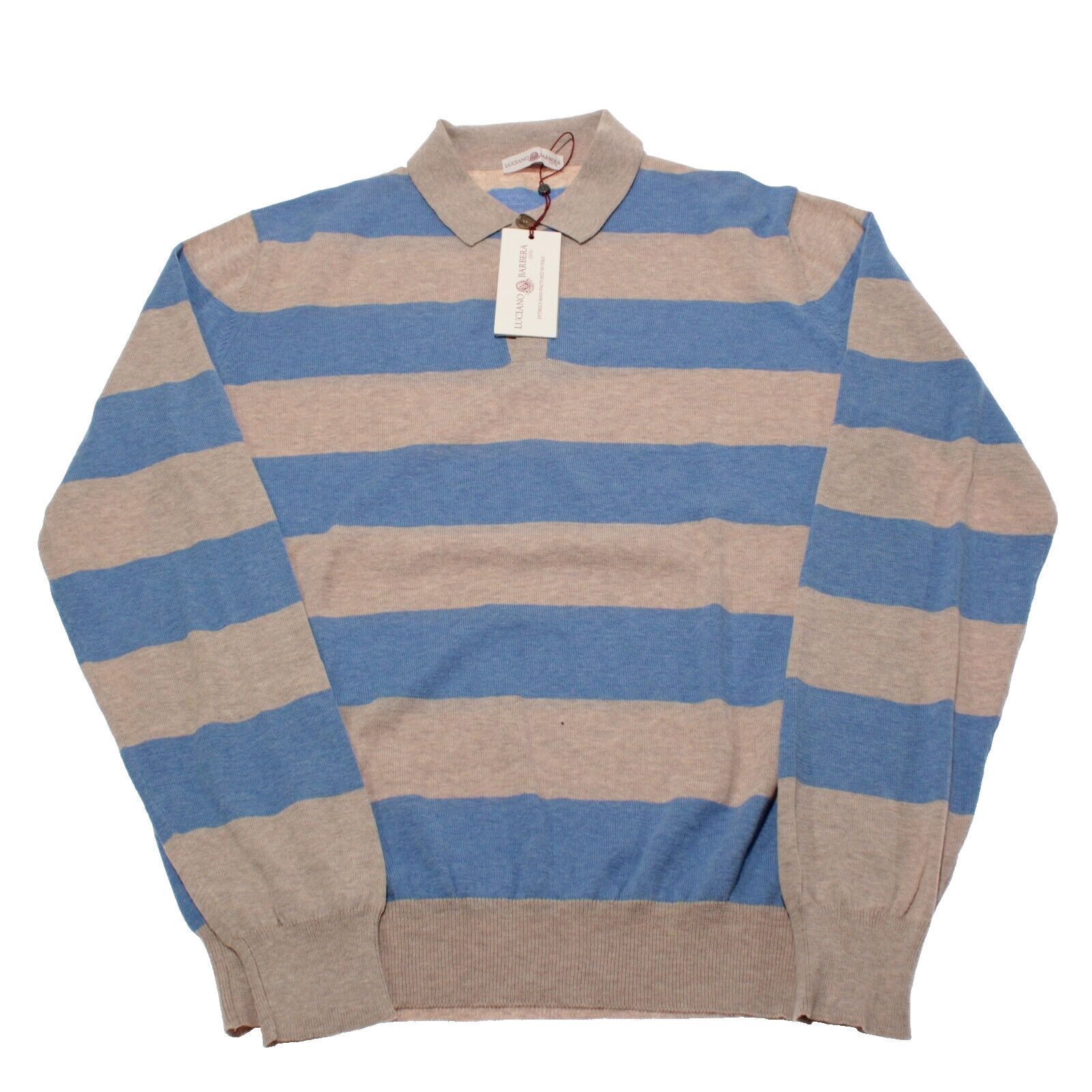 Luciano Barbera Luciano Barbera Sweater Size US M in Blue Size US M / EU 48-50 / 2 - 3 Thumbnail