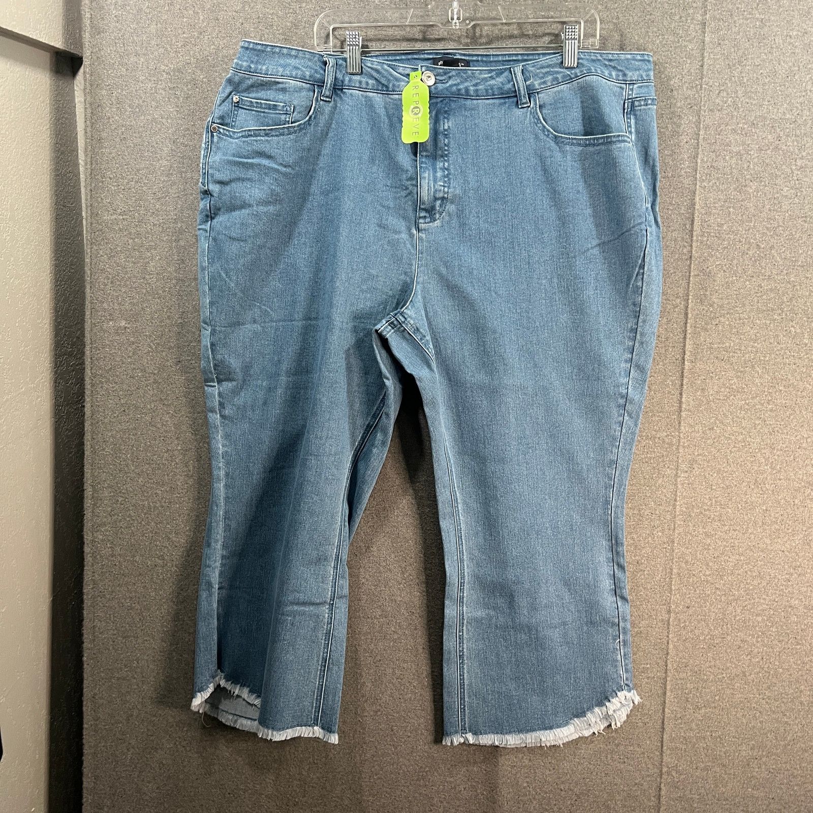 Other Studio Park x Jane Treacy Regular Denim Kick Flare Cropped Size 34" / US 12 / IT 48 - 1 Thumbnail