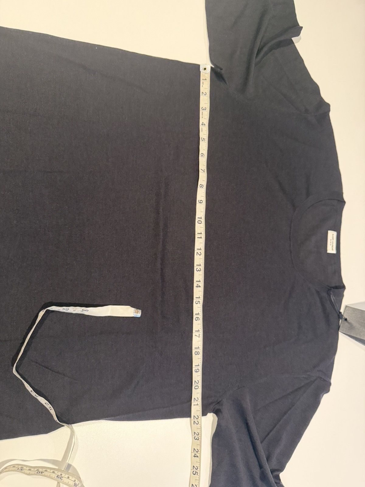 Saint Laurent Paris Saint laurent wool silk cashmere t shirt. XL. $1290 Size US XL / EU 56 / 4 - 13 Thumbnail