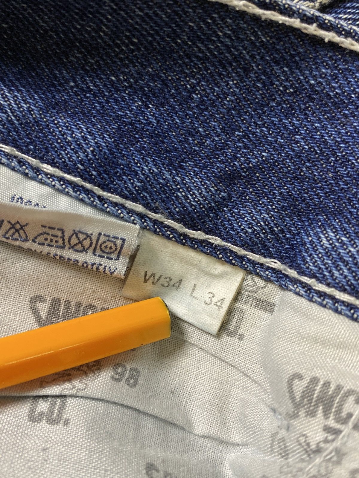 Japanese Brand Vintage workwear sancezz denim pants y2k 90s drip hiphop rap Size US 34 / EU 50 - 10 Thumbnail