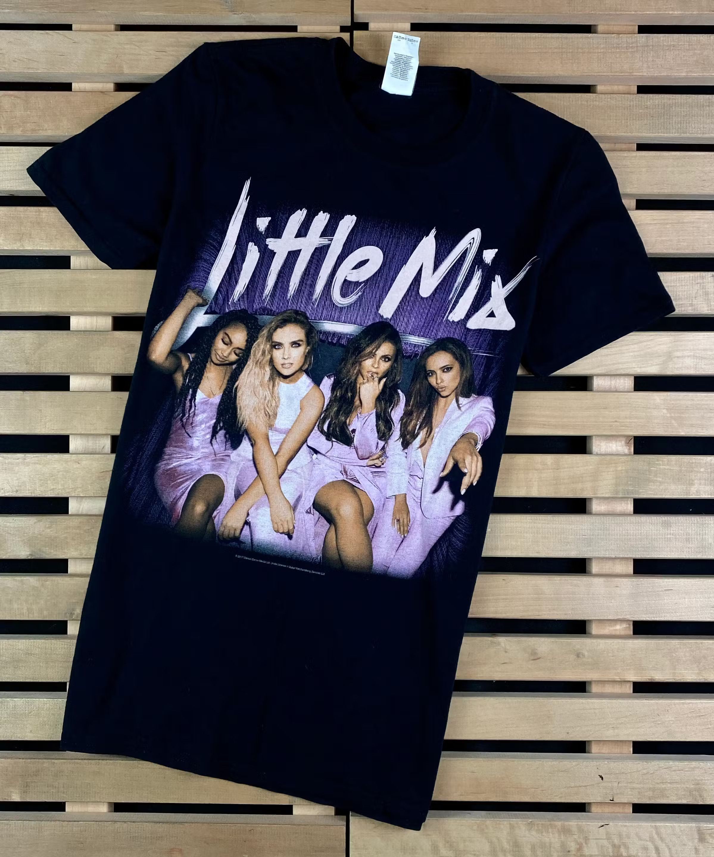 Band Tees × Vintage Mens Vintage T Shirt Little Mix Size S Size US S / EU 44-46 / 1 - 1 Thumbnail