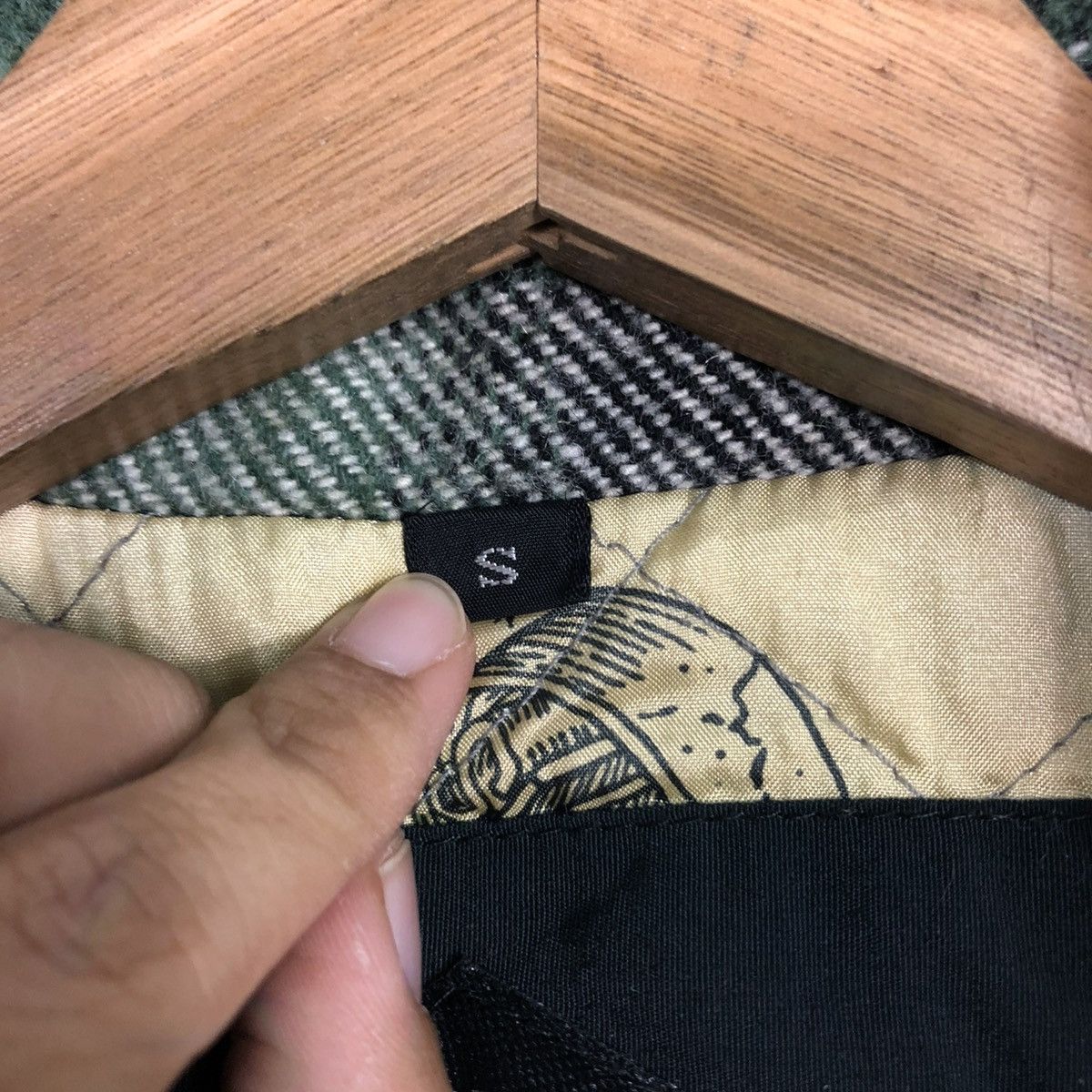 Japanese Brand 🔥VINTAGE WOOL ZIPPER JACKET SNOWBOARDS SIMS TARTAN DESIGN Size US S / EU 44-46 / 1 - 20 Thumbnail