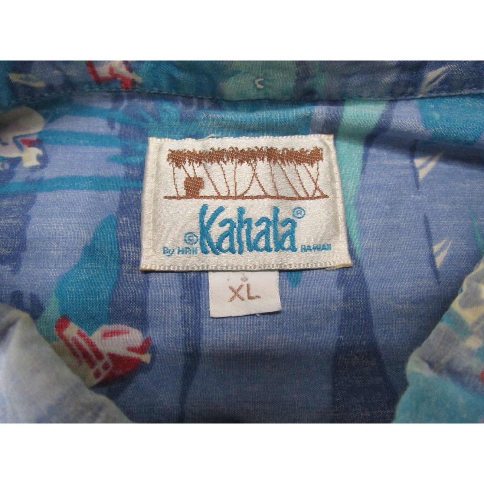 Gloverall Kahala Button-Up Hawaiian Shirt XL Multicolor Cotton 90s Surfing Casual Workwear Men Size US XL / EU 56 / 4 - 2 Thumbnail
