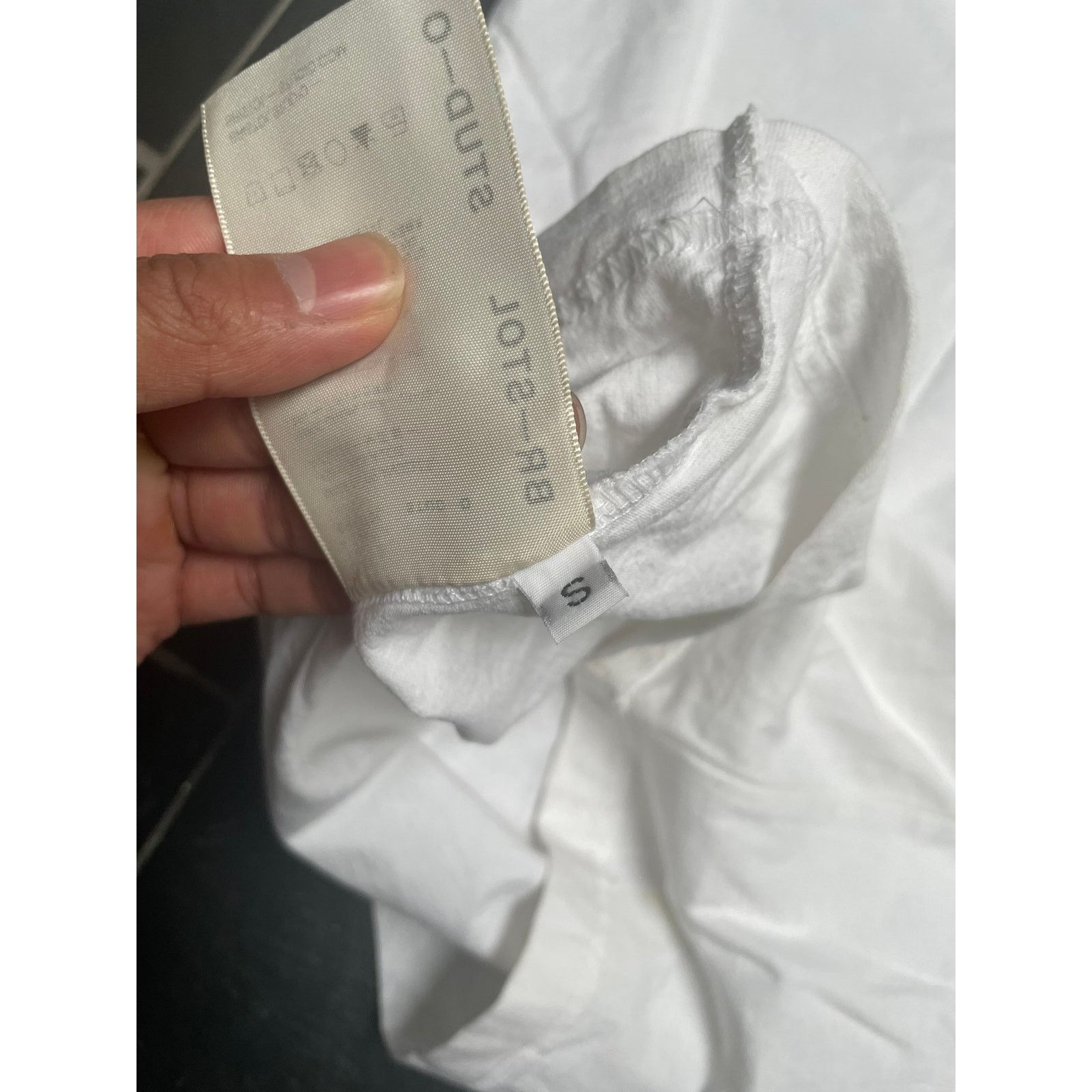 Other BRISTOL Oversized Heavy Weight Basic White Tee Size US S / EU 44-46 / 1 - 5 Thumbnail