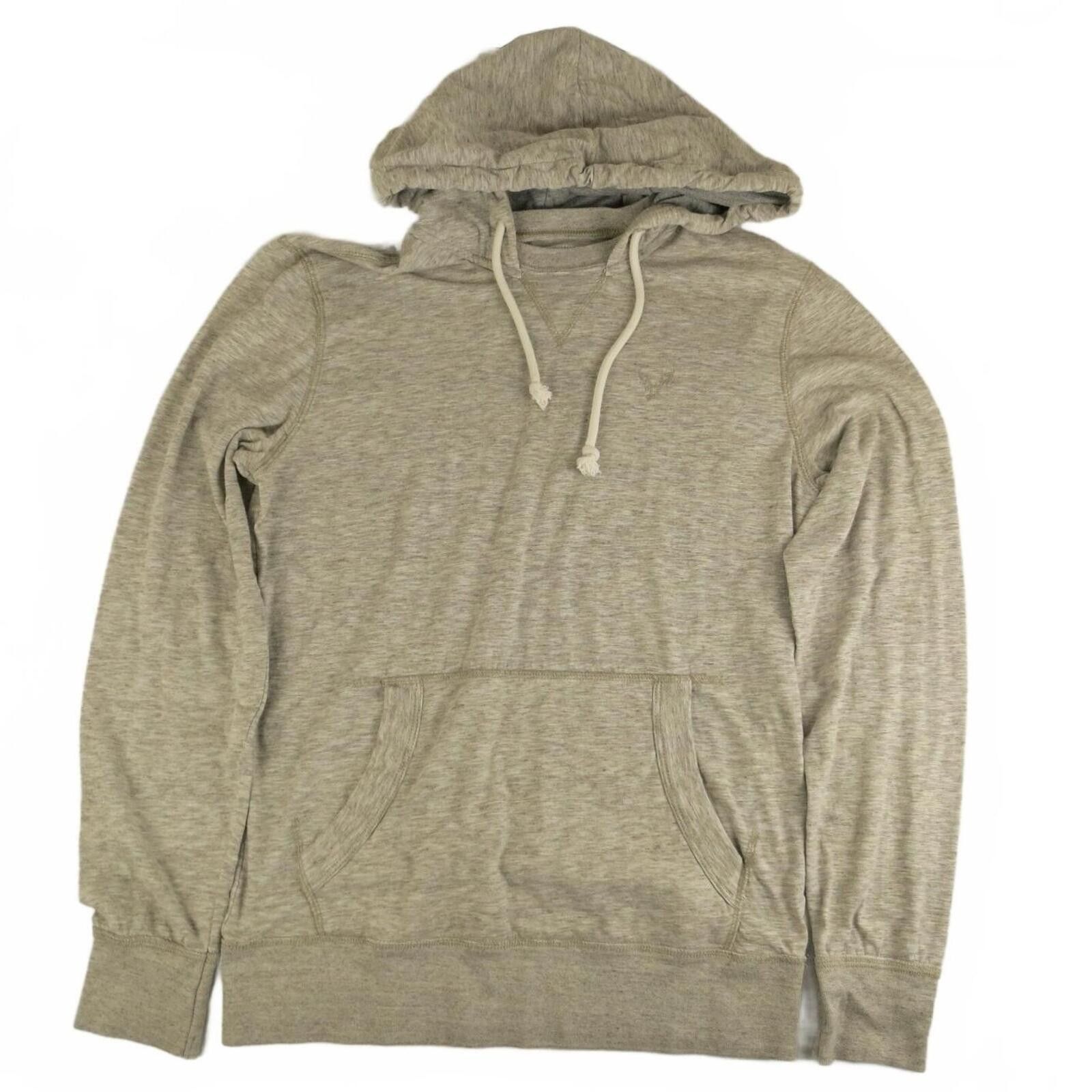 American Eagle Outfitters American Eagle Light Gray Hooded Sweatshirt Men's Small Size US S / EU 44-46 / 1 - 1 Thumbnail
