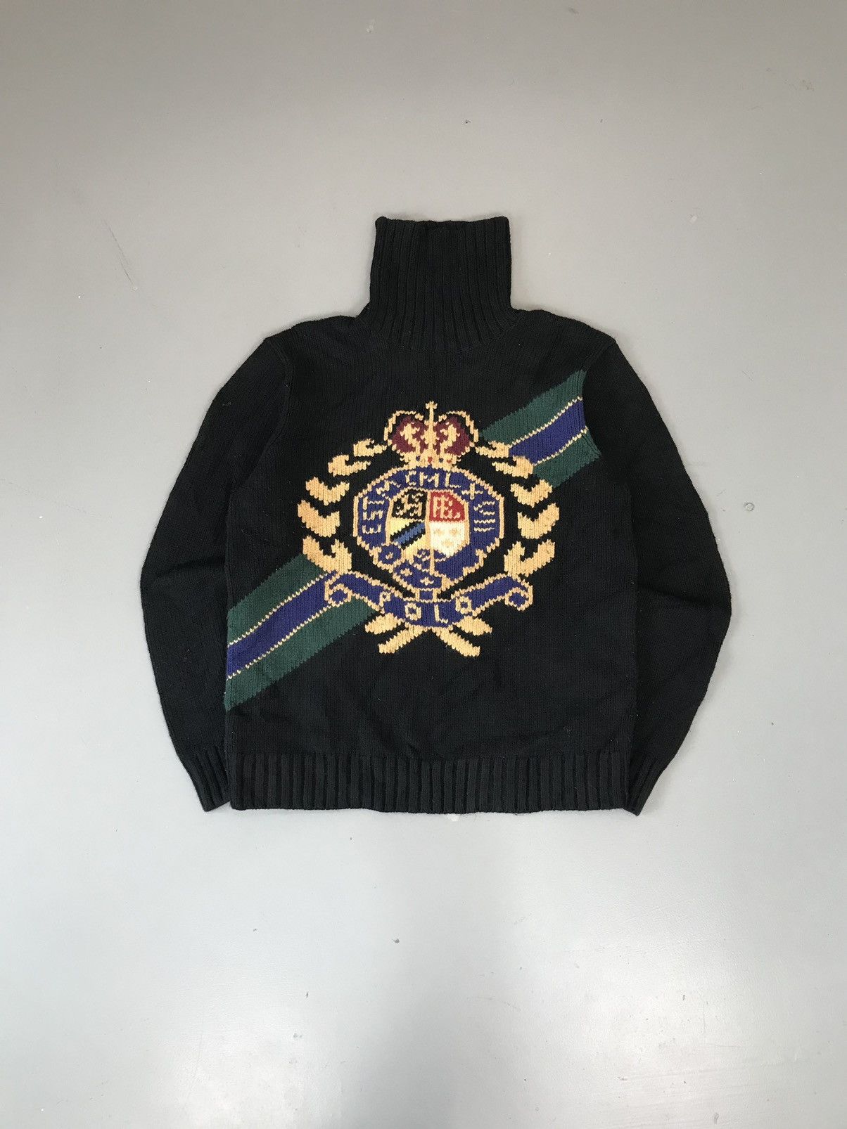 Ralph lauren crest turtleneck best sale