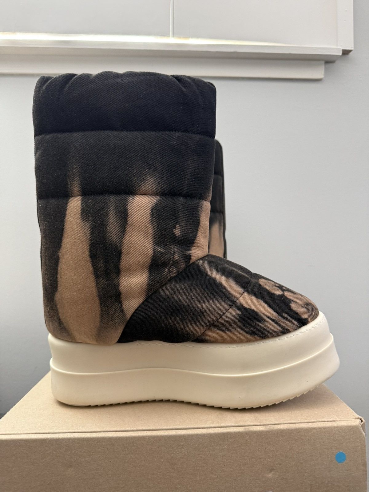 Rick Owens [NEW] FW24 DRKSHDW Mega Bumper Lunar Boot Terra Size US 11 / EU 44 - 9 Thumbnail