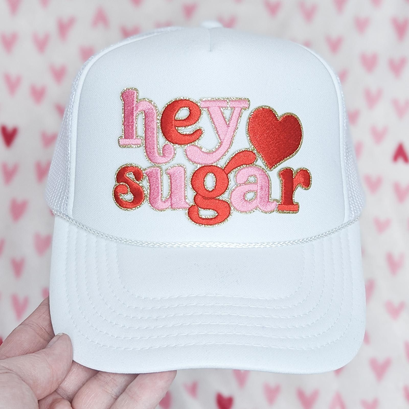 Other White Hey Sugar Trucker Hat Size ONE SIZE - 1 Preview