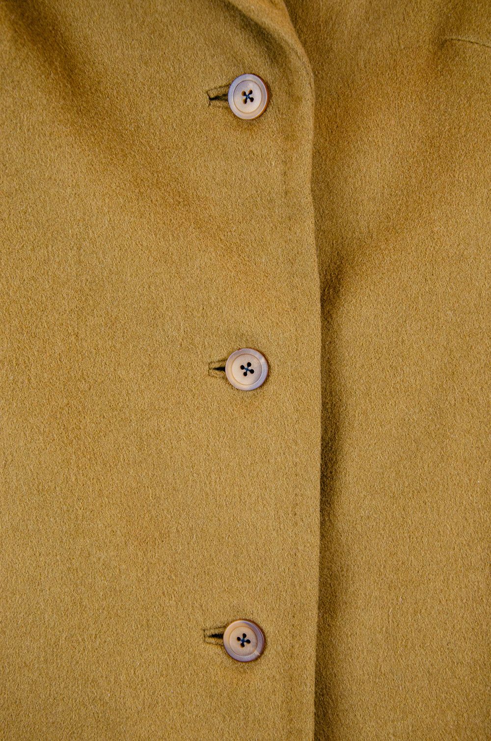 Burberry Burberrys Camel Single Breasted Wool Overcoat – UK 12 Size M / US 6-8 / IT 42-44 - 5 Thumbnail