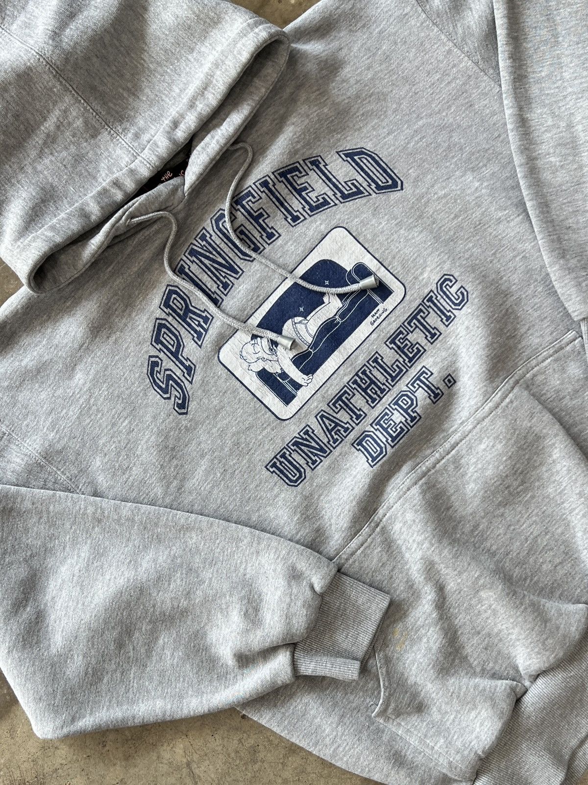 The Simpsons × Vintage Vintage Early 2000s Y2k The Simpsons Unathletic Dept. Medium Size US M / EU 48-50 / 2 - 1 Thumbnail