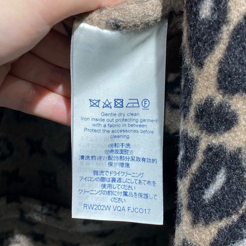 Louis Vuitton Louis Vuitton Leopard print lined full print wool coat Size 4XL / US 24-26 - 5 Thumbnail