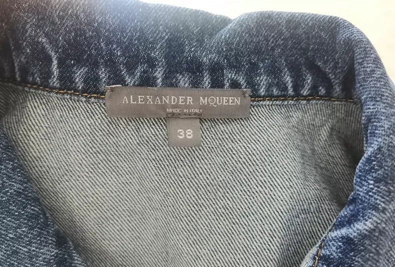 Alexander McQueen Alexander McQUEEN size 38 Denim dress 2505-Nextarrow Size M / US 6-8 / IT 42-44 - 4 Thumbnail