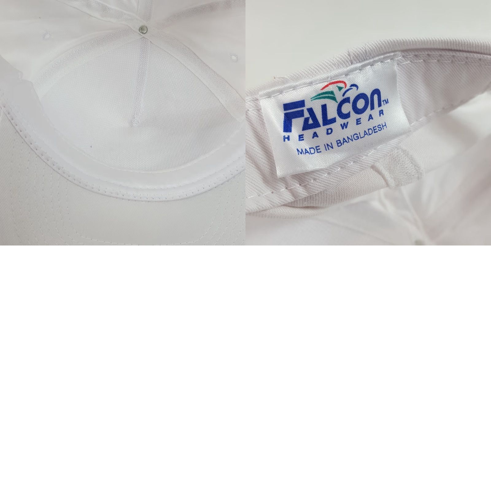 Vintage VINTAGE Falcon 90s Baseball Cap Hat Snapback One Size Gray Cotton Adjustable Men Retro Y2K USA Baseball Cap VTG Size ONE SIZE - 8 Thumbnail