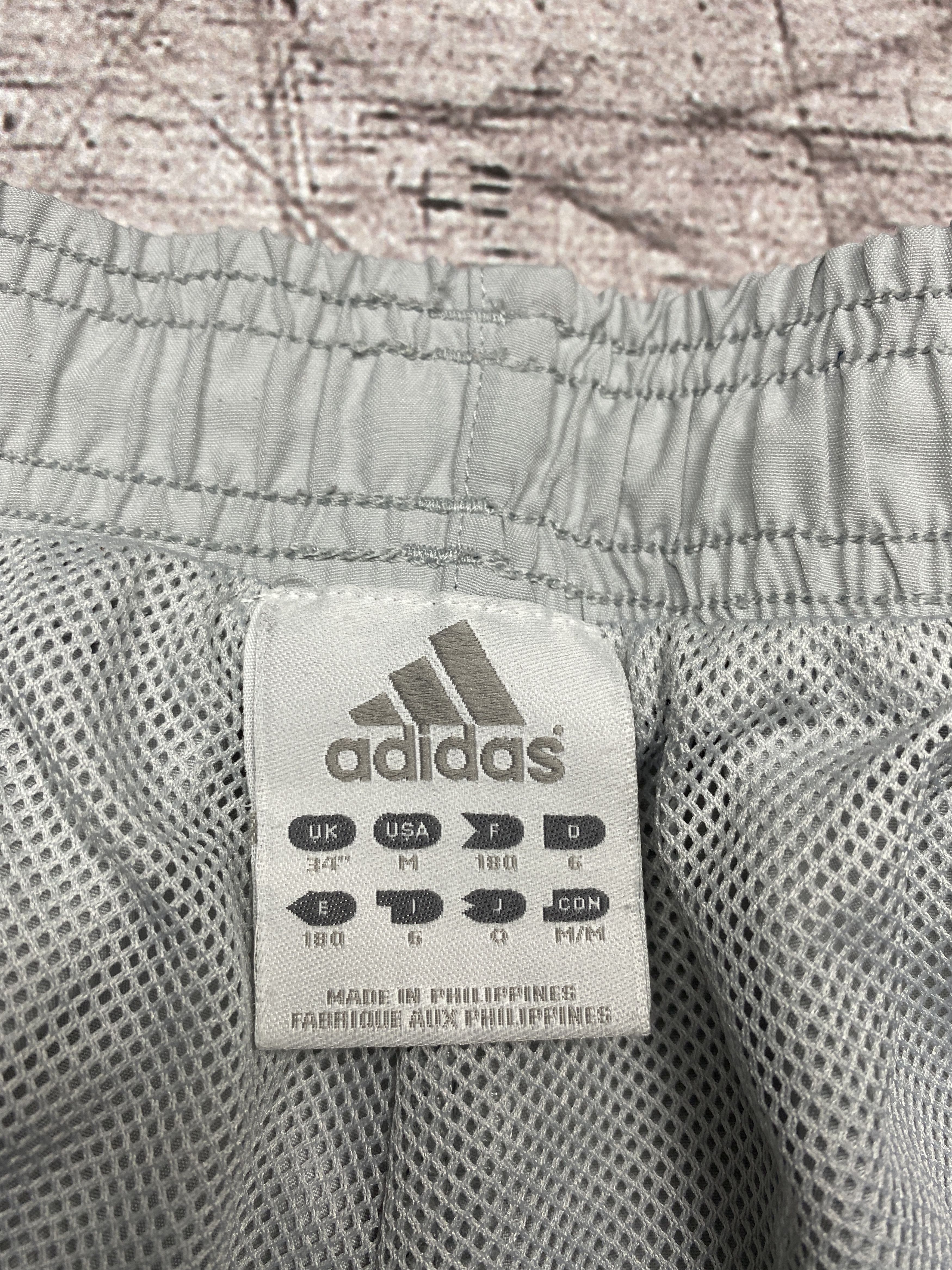 Adidas × Vintage Adidas Vintage Mens Nylon Baggy Parachute Track Pants Size US 34 / EU 50 - 6 Thumbnail
