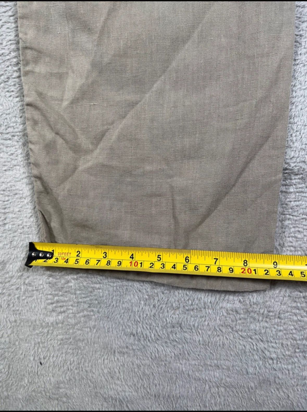 Stone Island Rare 00’s Massimo Osti Lino Flax Badge Cargo Utility Trousers Baggy Pants Size US 32 / EU 48 - 12 Thumbnail