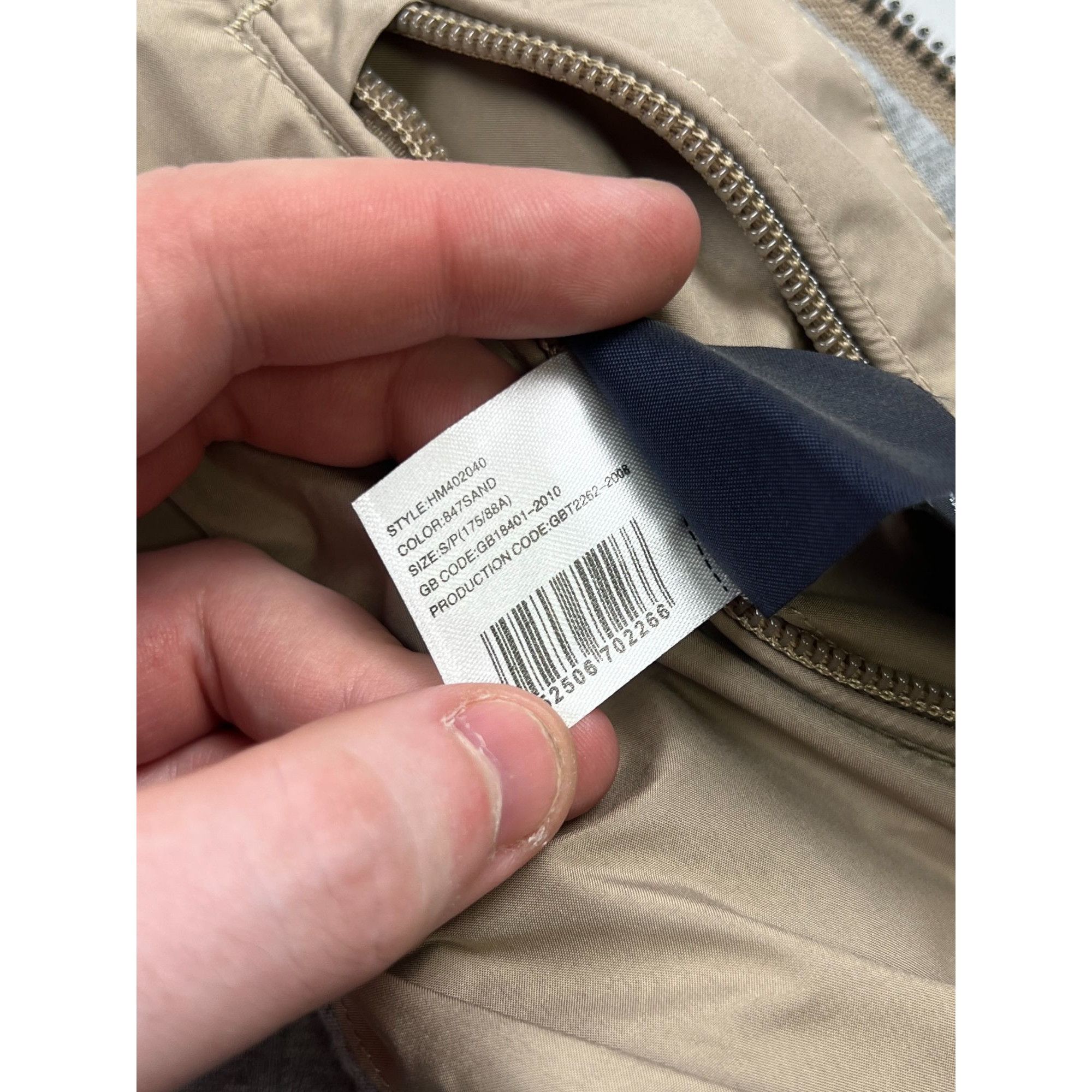 Hackett Hackett Technical Fabrics Shower Resistant Jacket (Y0770) Size US S / EU 44-46 / 1 - 9 Thumbnail