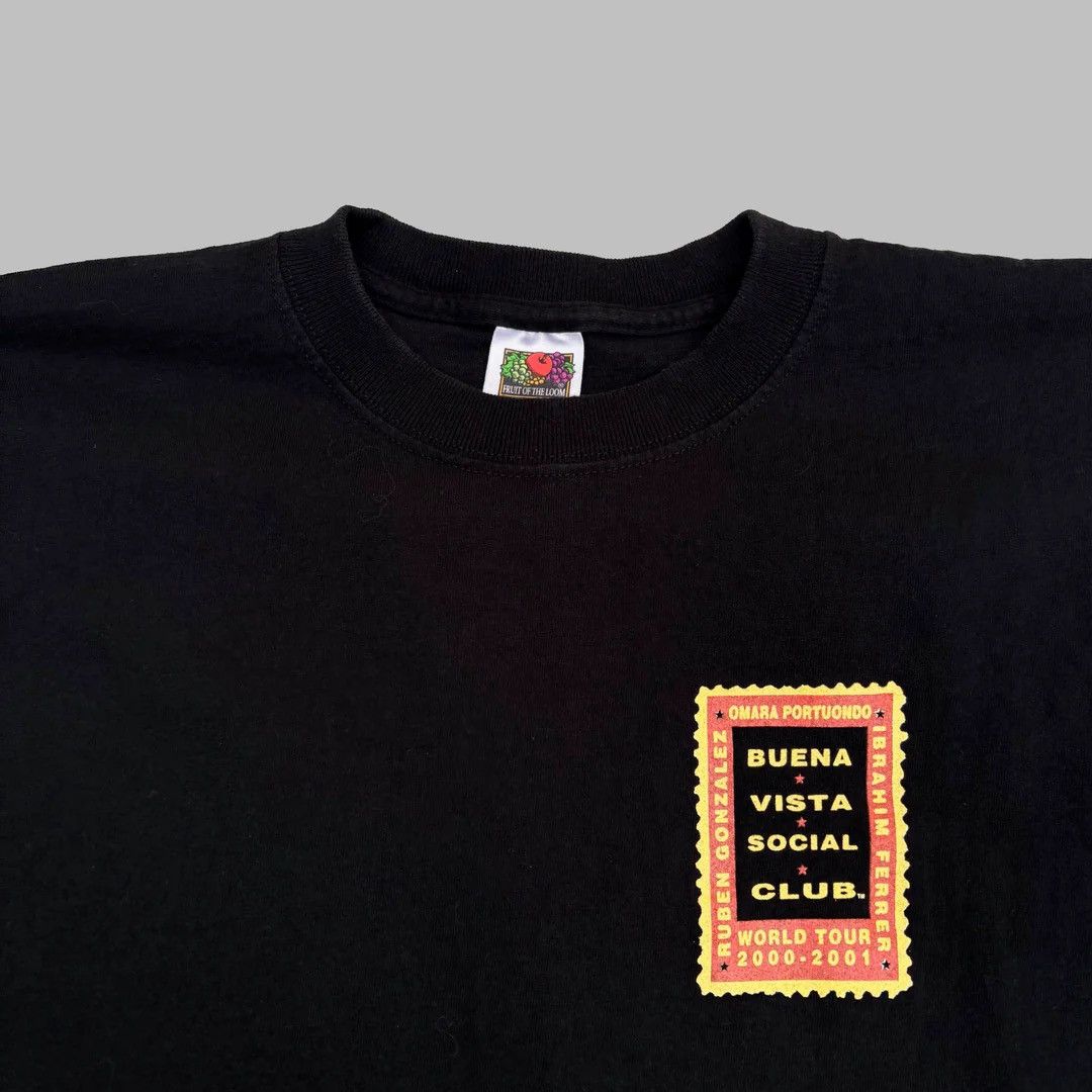 Band Tees Buena Vista Social Club 2000 01 Vintage Band Concert T-Shirt Size US XL / EU 56 / 4 - 3 Thumbnail