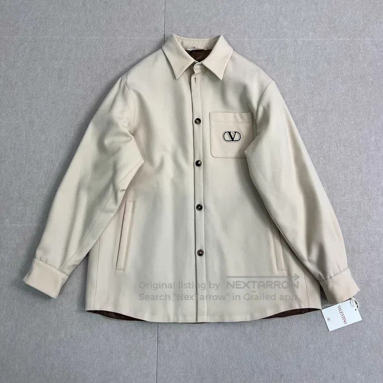 Valentino Valentino Cotton jacket Size US S / EU 44-46 / 1 - 1 Thumbnail