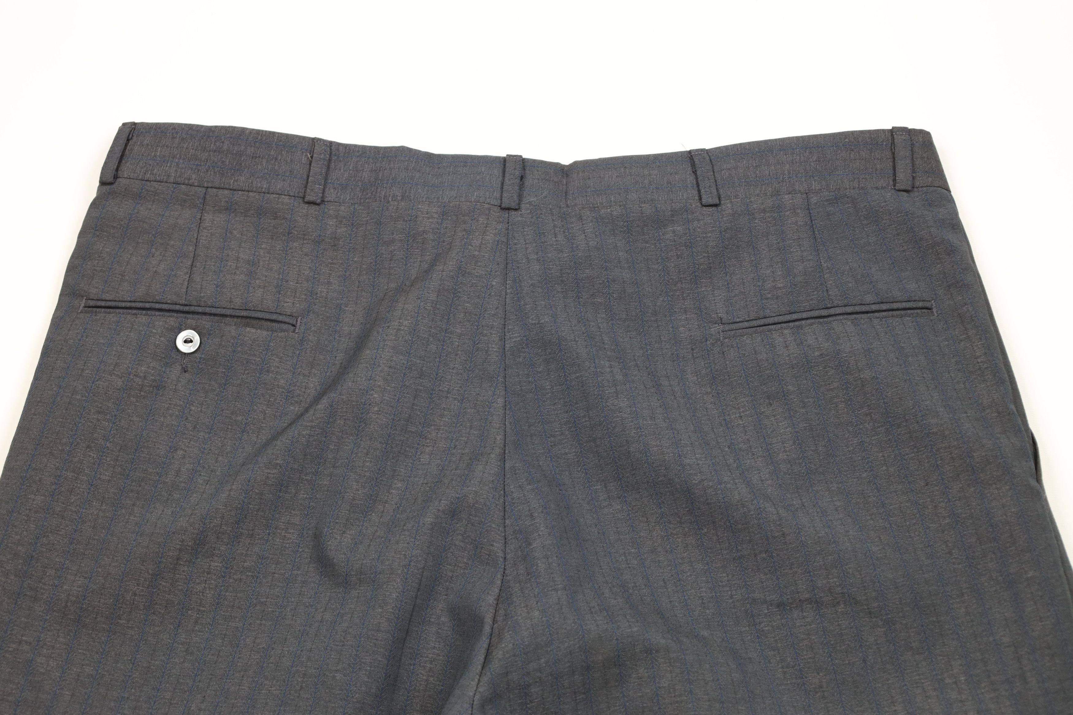 Vintage Vintage 70s Streetwear Pinstriped Wide Leg Chino Pants USA Size US 38 / EU 54 - 9 Thumbnail