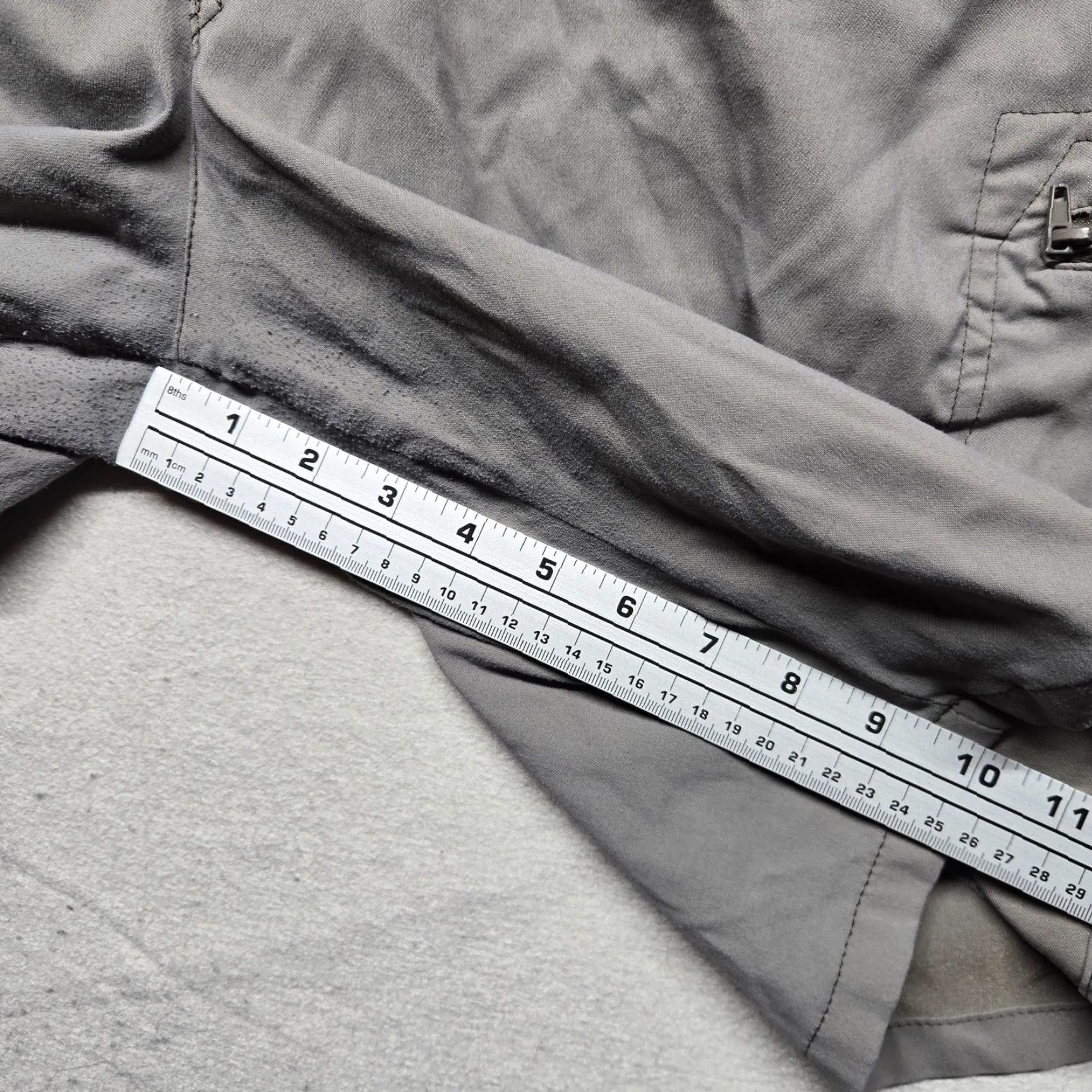 Wrangler Wrangler Gray Cargo Shorts Men's 42 Regular Comfort Waist Nylon Blend Outdoor Size US 42 / EU 58 - 5 Thumbnail