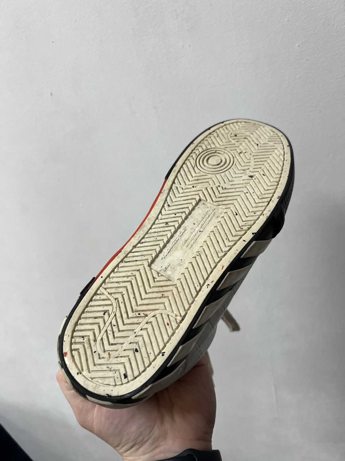 Off-White Off-White Low Vulcanized white/white Sneaker Leather Size US 8 / EU 41 - 15 Thumbnail