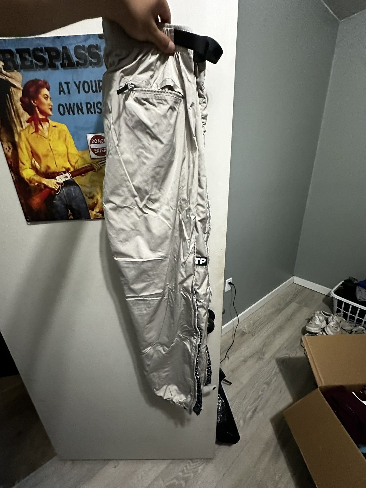 Fuck The Population FuckThePopulation All Over Print Nylon Pants Size US 34 / EU 50 - 4 Thumbnail