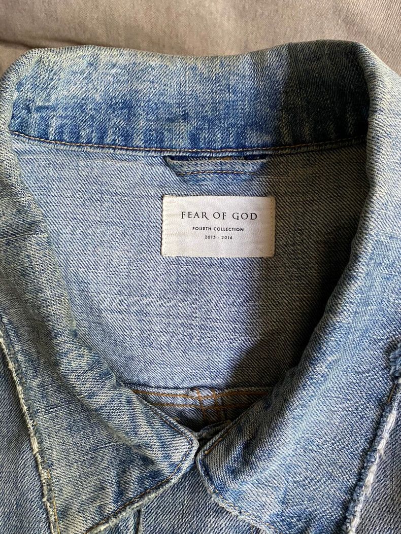 Fear of God Fear of God Season 4 og denim jacket Size US L / EU 52-54 / 3 - 6 Thumbnail