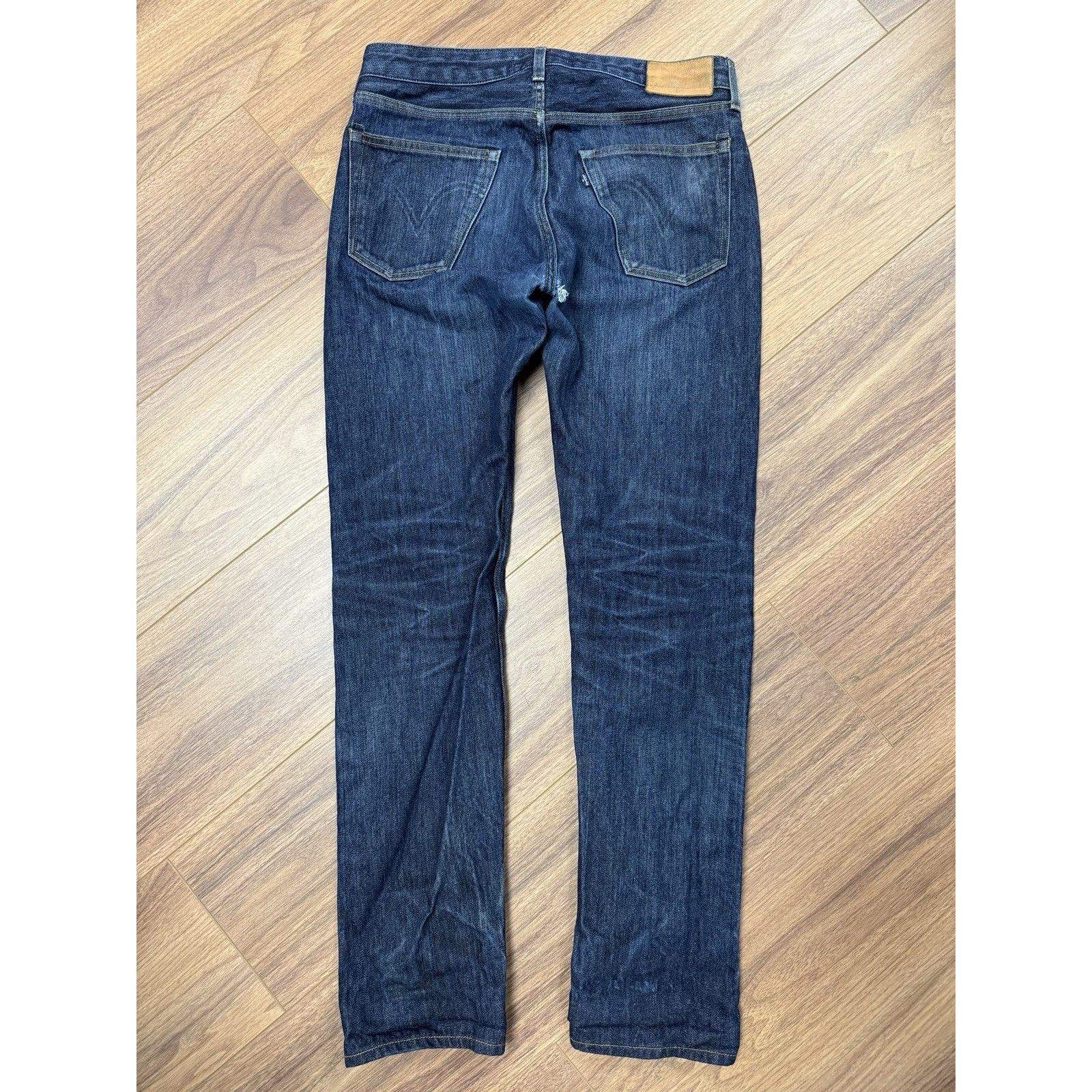 Levi's Levi's Made & Crafted Raw Denim Thumbtack Jeans Mens 34 Dark Size US 34 / EU 50 - 2 Thumbnail