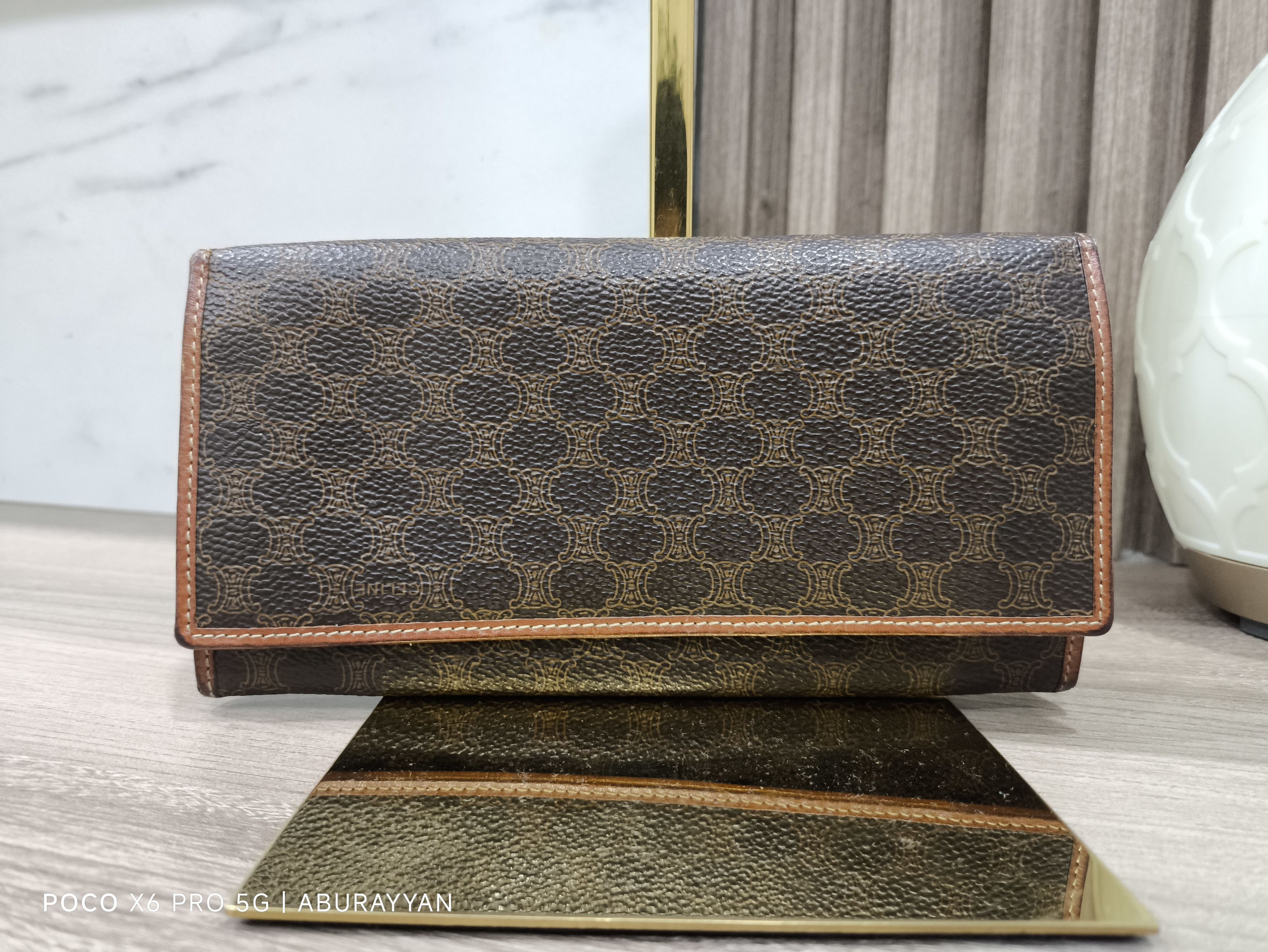 Celine Celine Macadam Long Bifold Wallet Size ONE SIZE - 1 Thumbnail