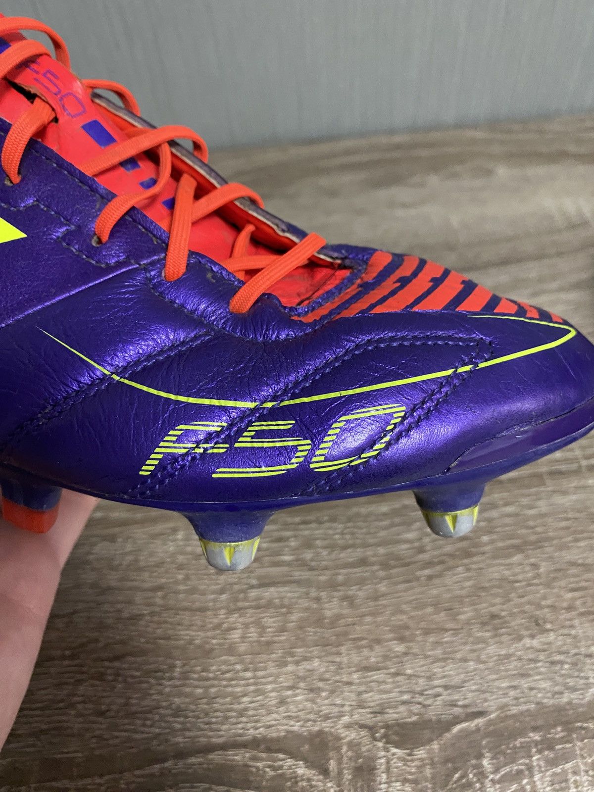 Adidas Adidas Adizero F50 TRX SG Leather G40346 Rare Retro Hype Y2K Size US 10 / EU 43 - 11 Thumbnail