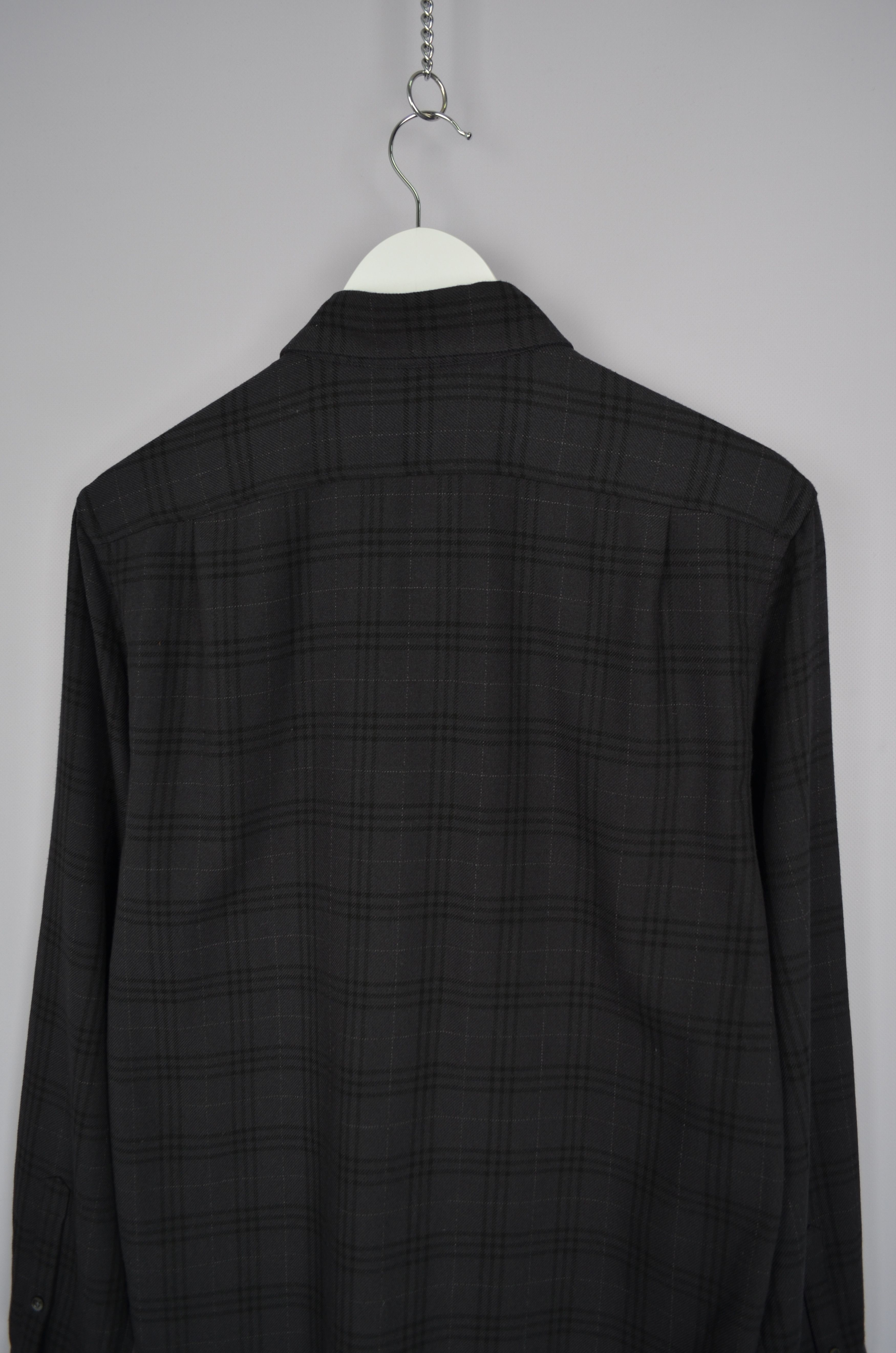 Designer × Reiss Reiss Talon Charcoal Grey Twin Pocket Overshirt Size L Size US L / EU 52-54 / 3 - 14 Thumbnail