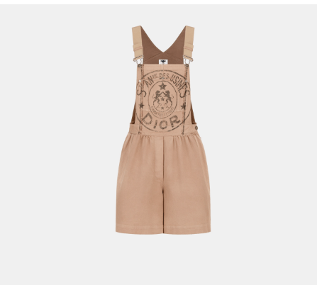 image of Dior O1Bcso1Str0524 Shorts Overalls In Pink, Women's (Size 28)