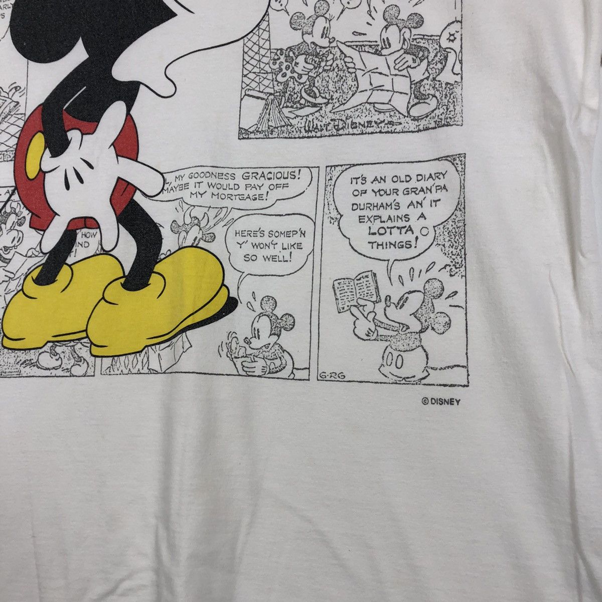 Disney Disney MICKEY MOUSE Comic Print T-Shirt Size US M / EU 48-50 / 2 - 6 Thumbnail
