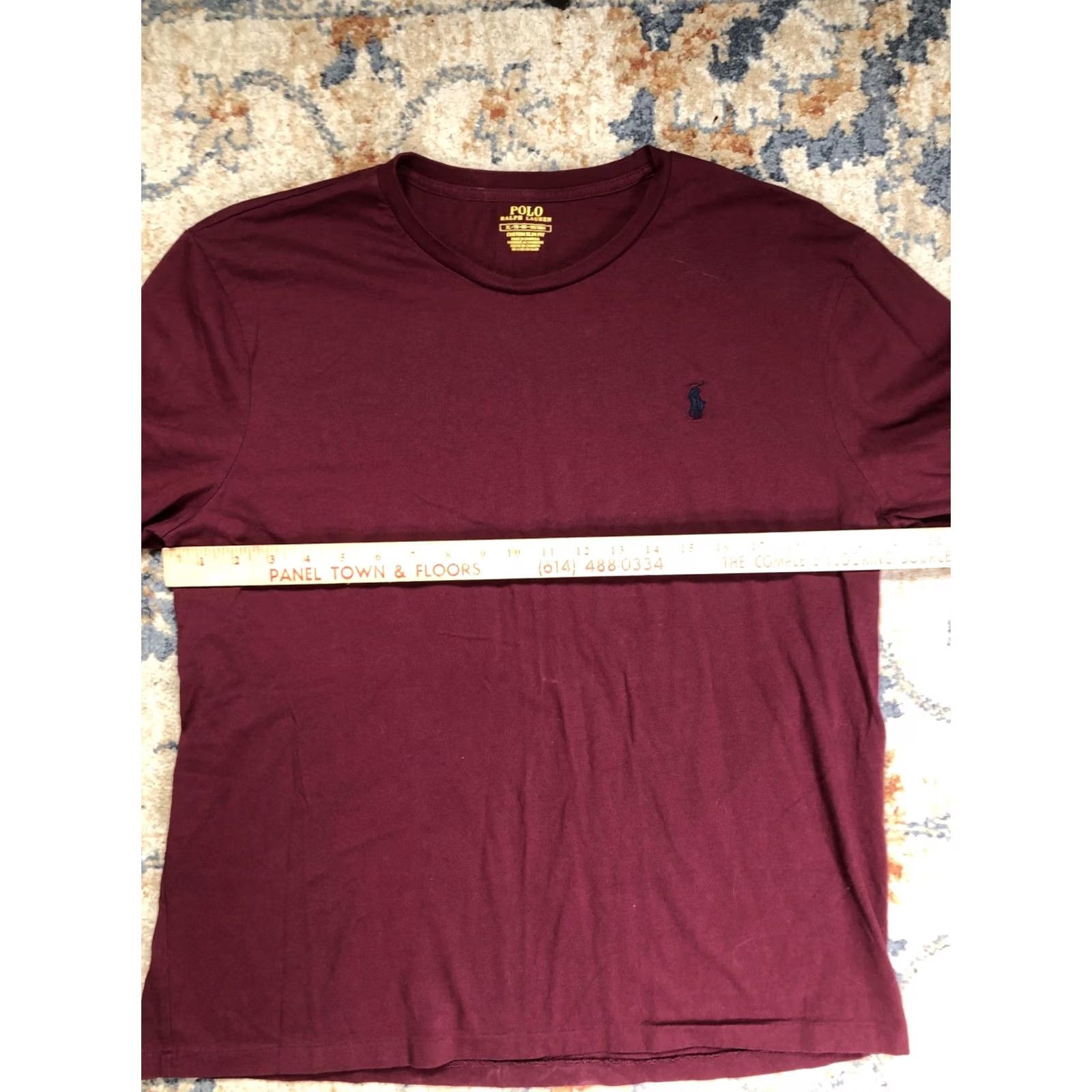 Polo Ralph Lauren Polo Ralph Lauren Shirt Mens XL Red Long Sleeve Pony Logo Tee Slim Fit Tagless Size US XL / EU 56 / 4 - 6 Thumbnail