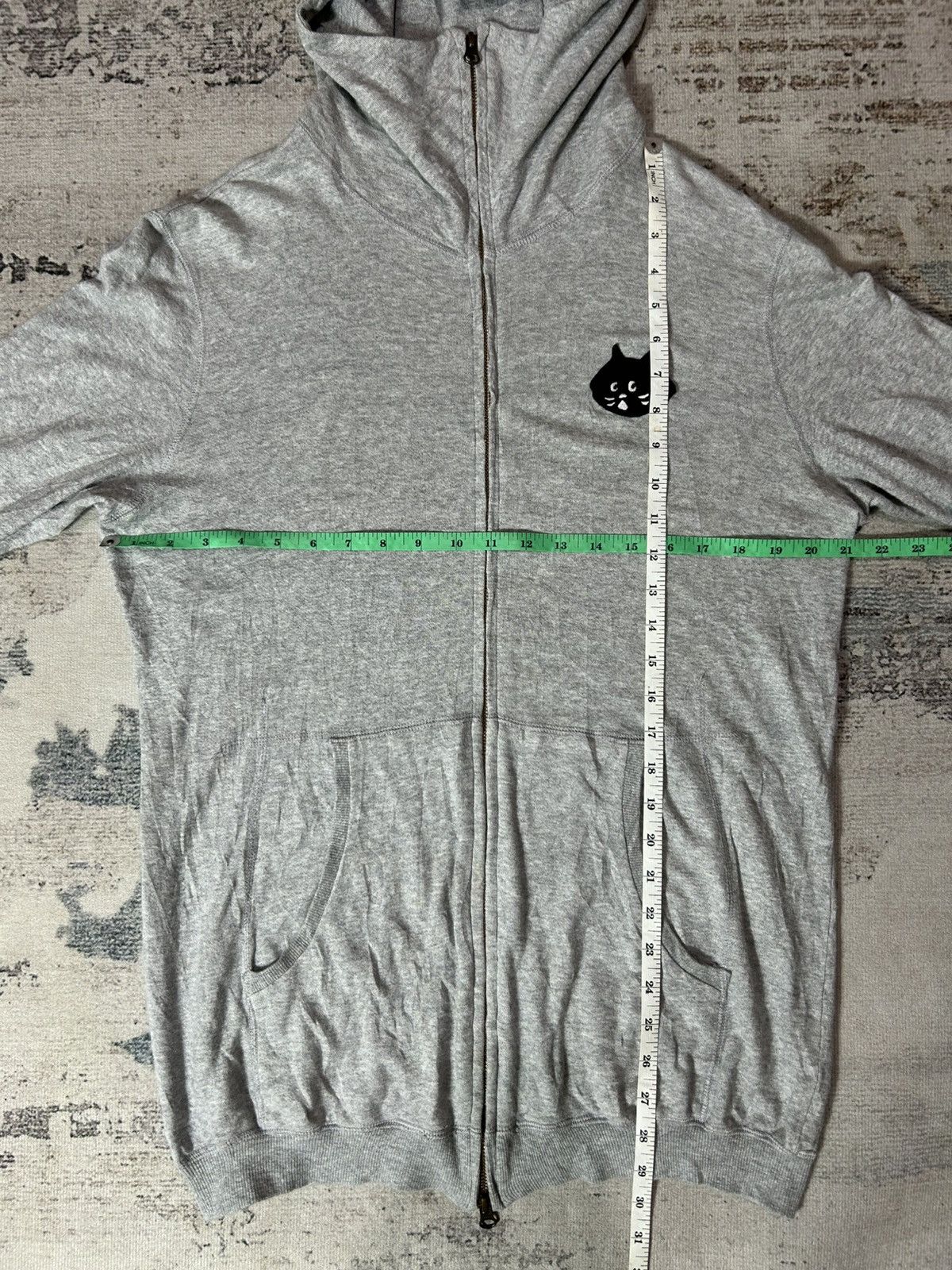 Ne-Net 90s Ne-Net Issey Miyake Cat Logo Zipper Hoodies Size US L / EU 52-54 / 3 - 8 Thumbnail