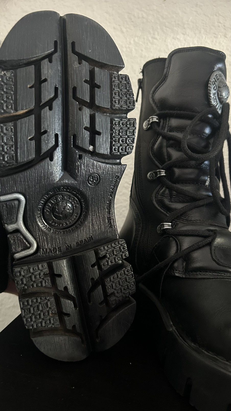 New Rock New rock boots Size US 5.5 / EU 38 - 2 Thumbnail