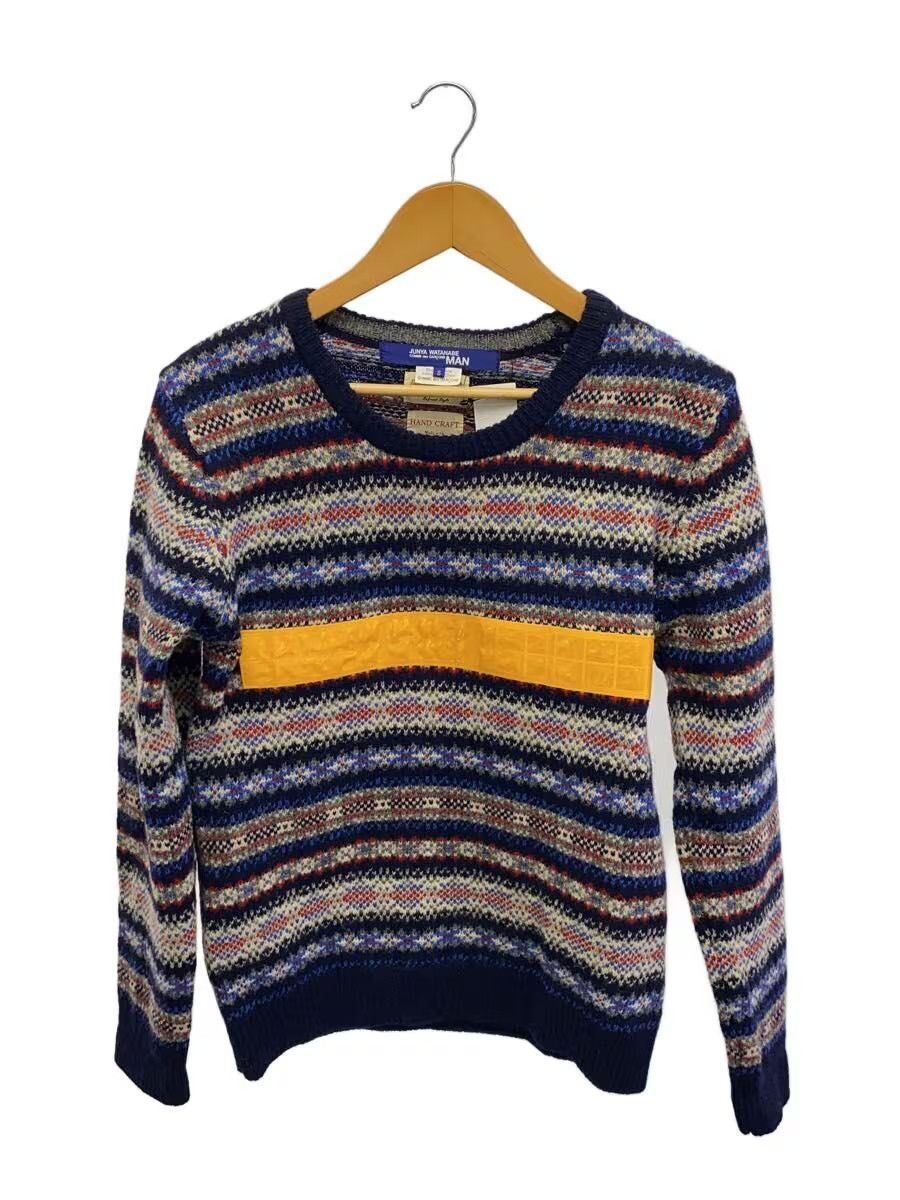 Junya Watanabe 3M Nordic Striped Wool Knit Sweater Size US S / EU 44-46 / 1 - 1 Thumbnail
