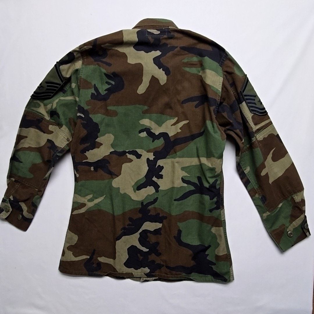 Vintage Vintage US Air Force Camo Woodland Combat Jacket Military S Size US S / EU 44-46 / 1 - 8 Thumbnail
