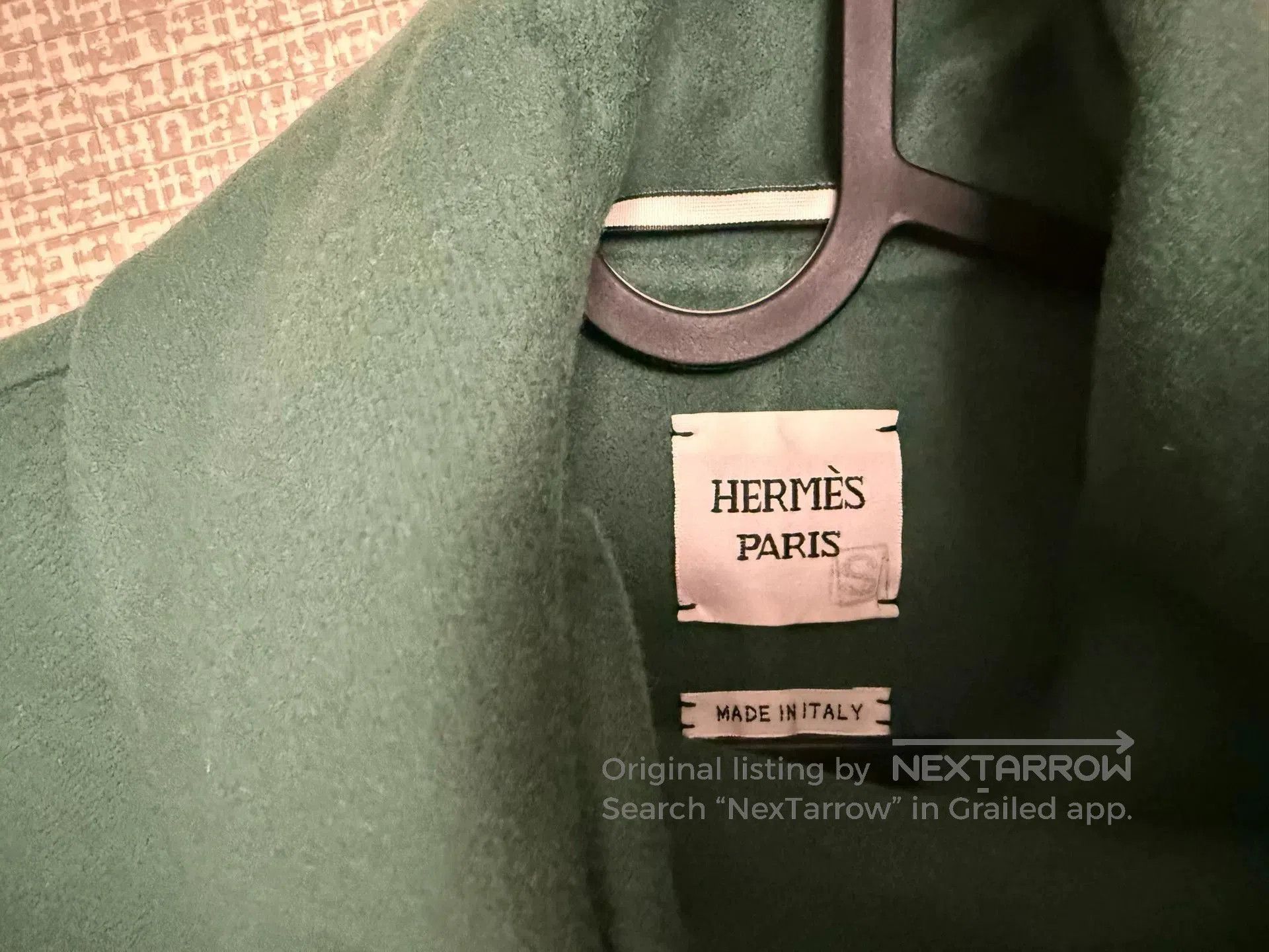 Hermes Hermes Green 100% Cashmere Coat Size 36. Size US S / EU 44-46 / 1 - 2 Thumbnail