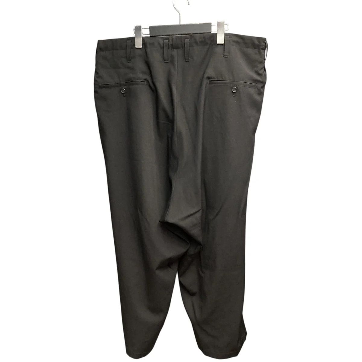 Yohji Yamamoto Yohji Yamamoto pour homme/ WOOL GABARDINE SIDE TUCK PANTS Size US 41 - 2 Thumbnail