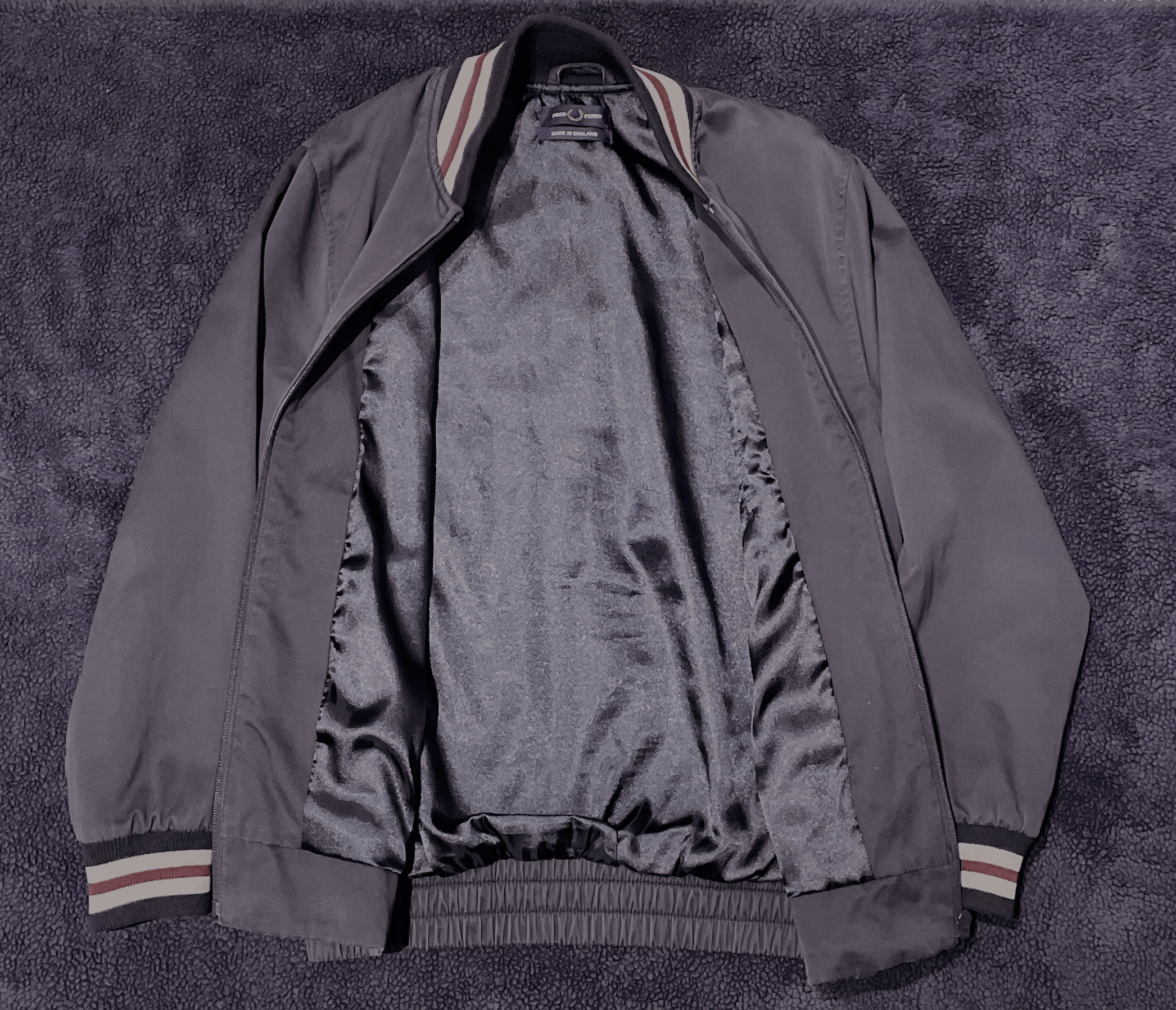 Fred Perry Fred Perry Made In England Twill Tennis Bomber Jacket MensXS Size US XS / EU 42 / 0 - 3 Thumbnail